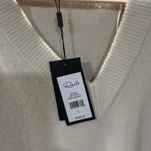 Rails- Malise sweater Off White NWT - Picture 6 of 7